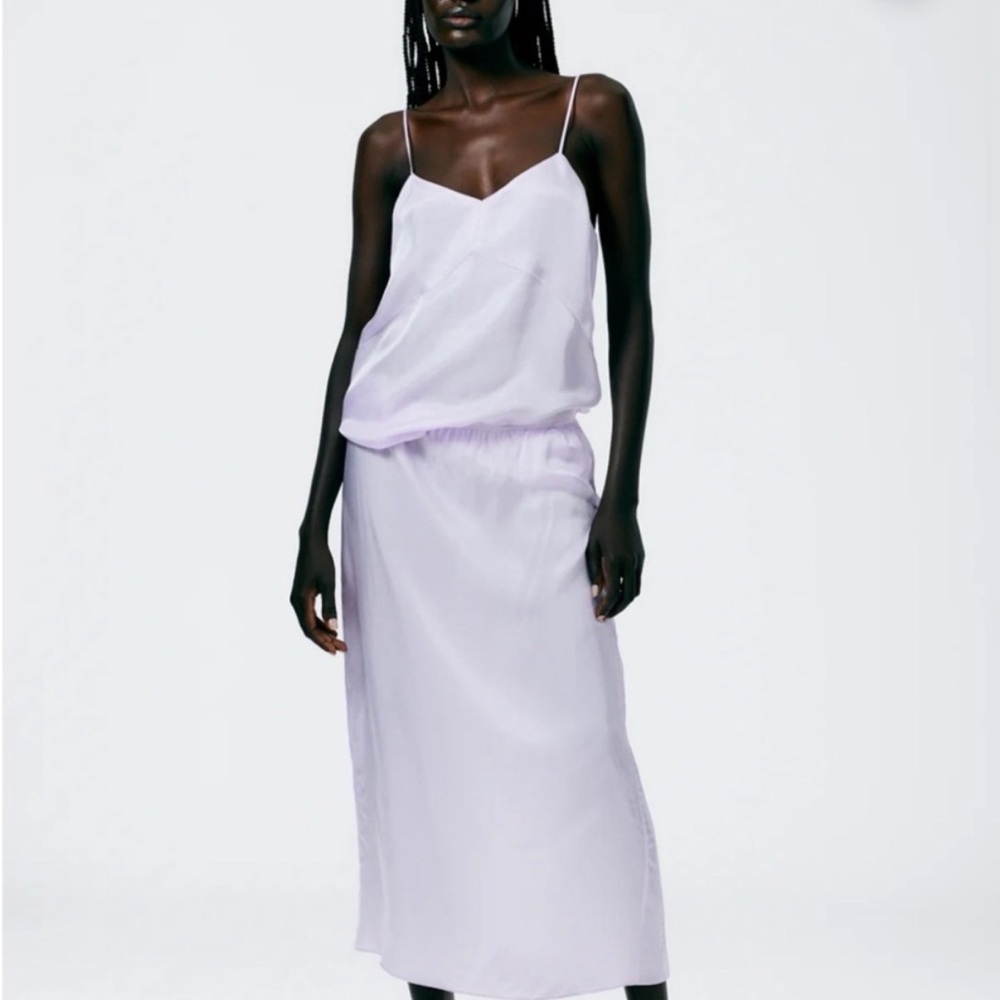 Tibi slip skirt Light Lavender